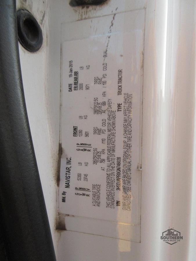 Used 2016 INTERNATIONAL PROSTAR