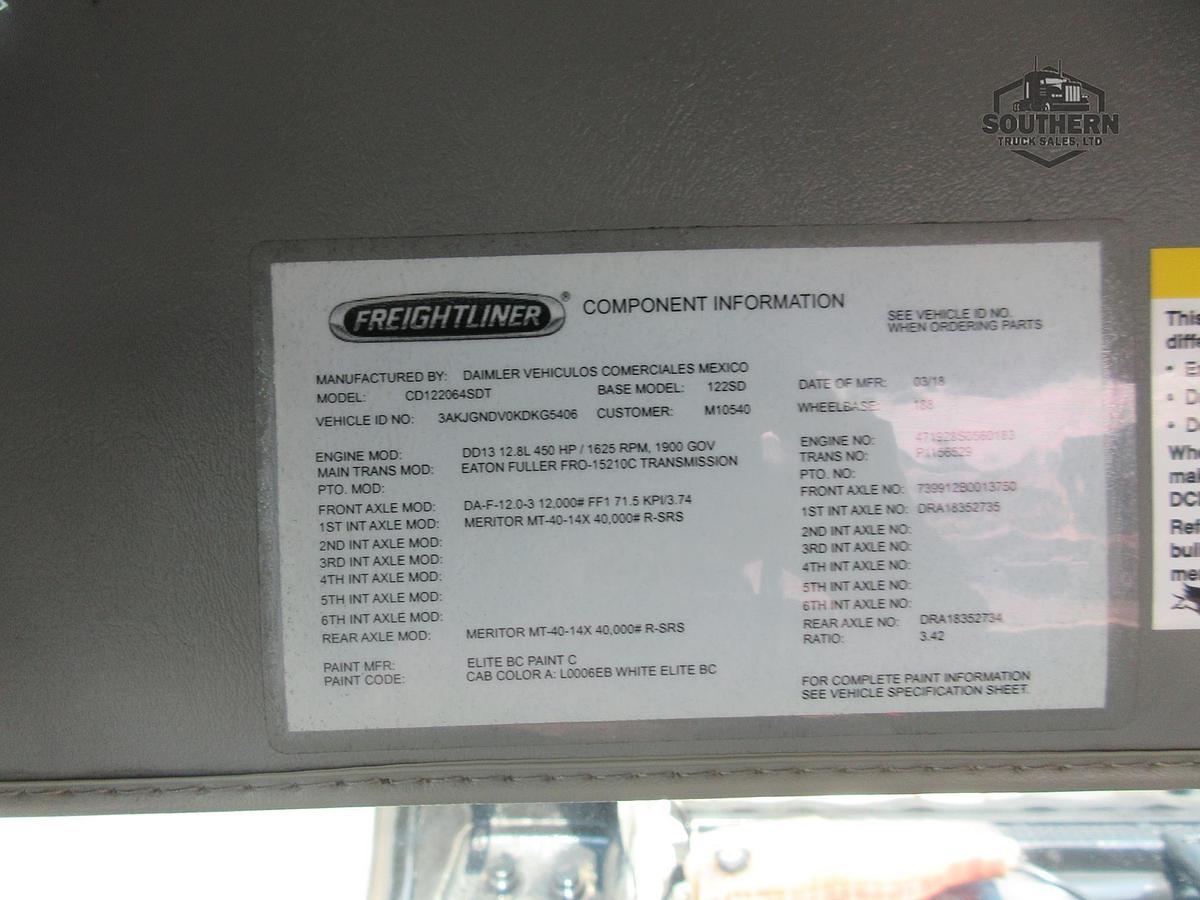 Used 2019 FREIGHTLINER CORONADO 122 SD