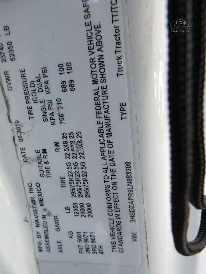 Used 2020 INTERNATIONAL LT