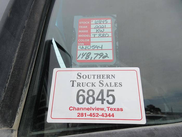 Used 2021 KENWORTH T880