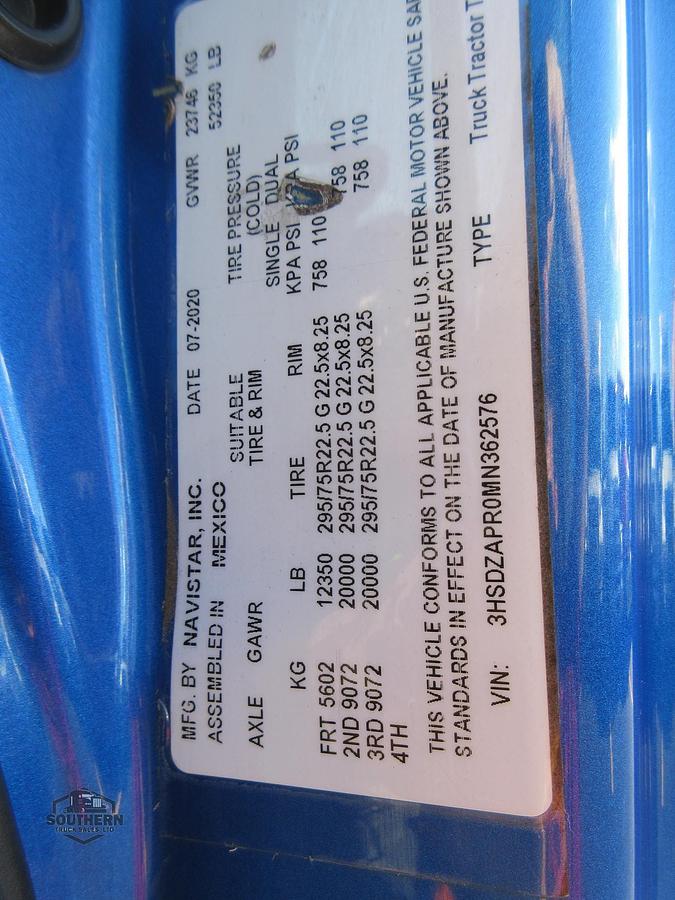 Used 2021 INTERNATIONAL LT