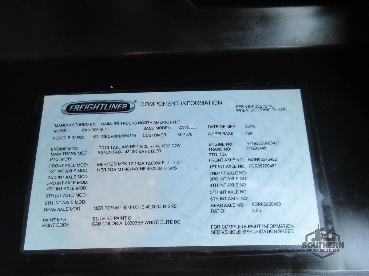 Used 2019 FREIGHTLINER CASCADIA 113