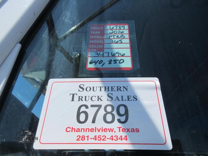 Used 2016 PETERBILT 365