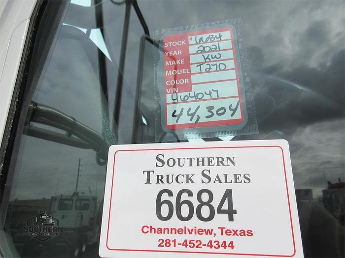 Used 2021 KENWORTH T270