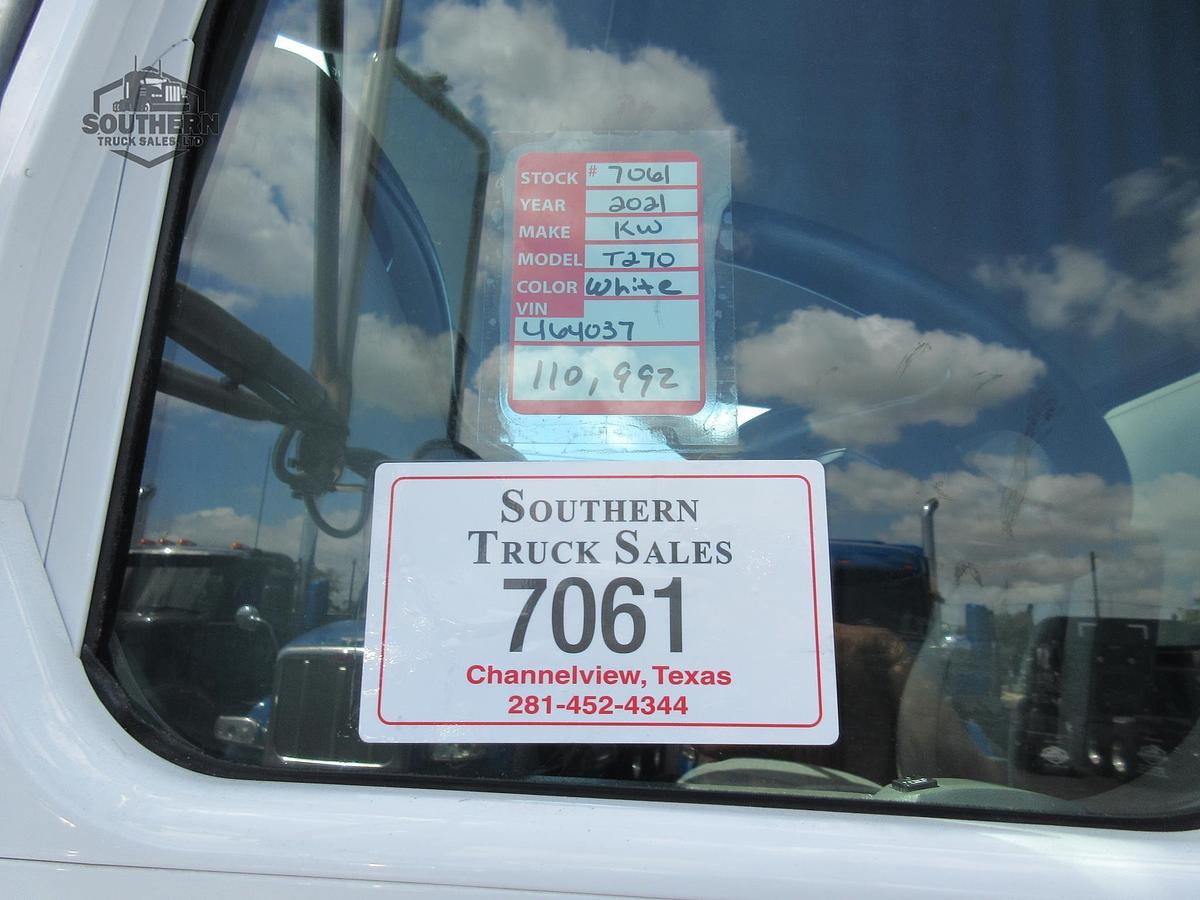 Used 2021 KENWORTH T270