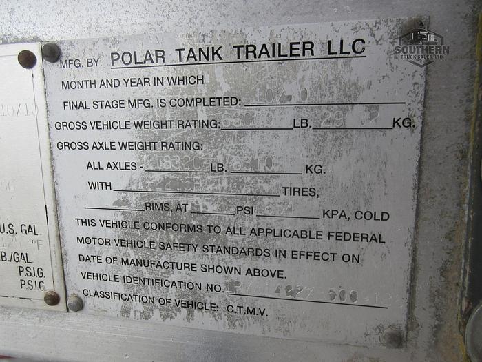 Used 2011 POLAR 1000 CU FT