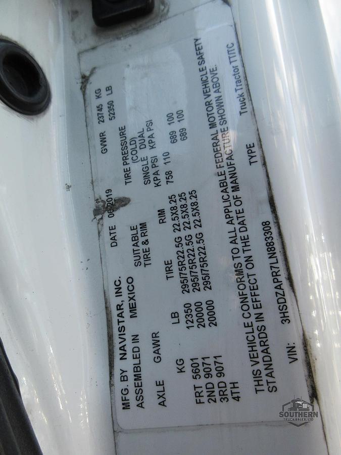 Used 2020 INTERNATIONAL LT