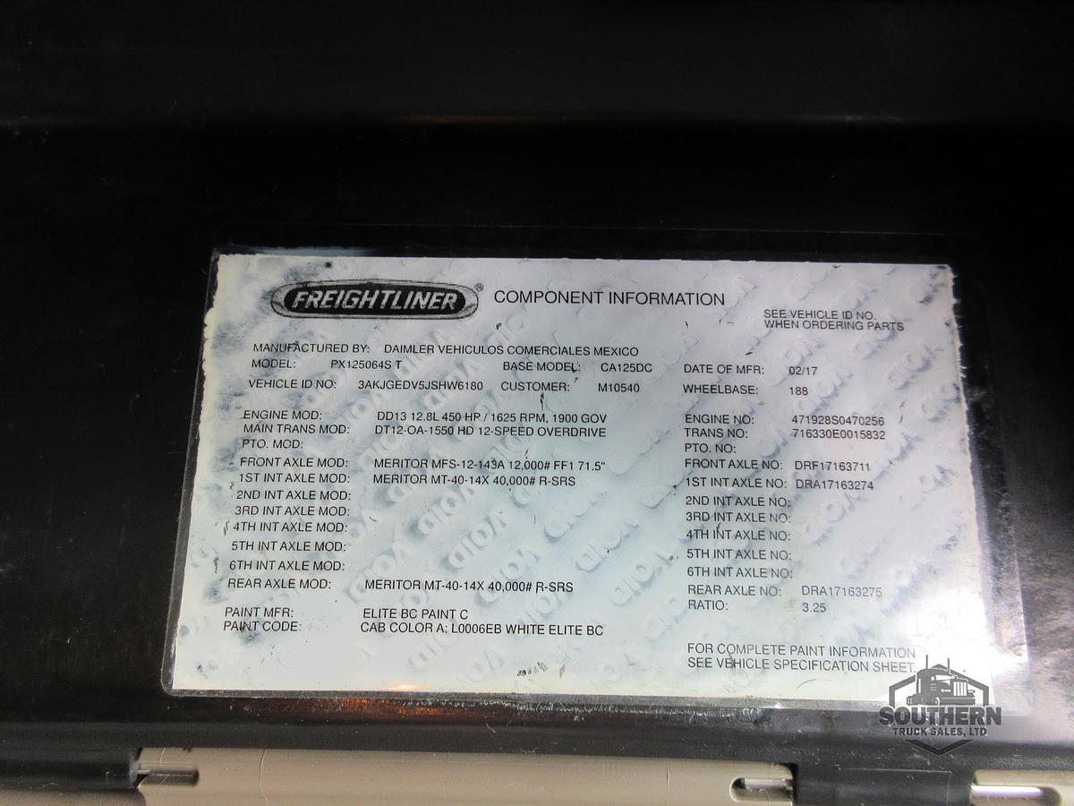 Used 2018 FREIGHTLINER CASCADIA 125