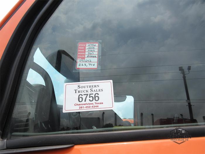 Used 2018 PETERBILT 567