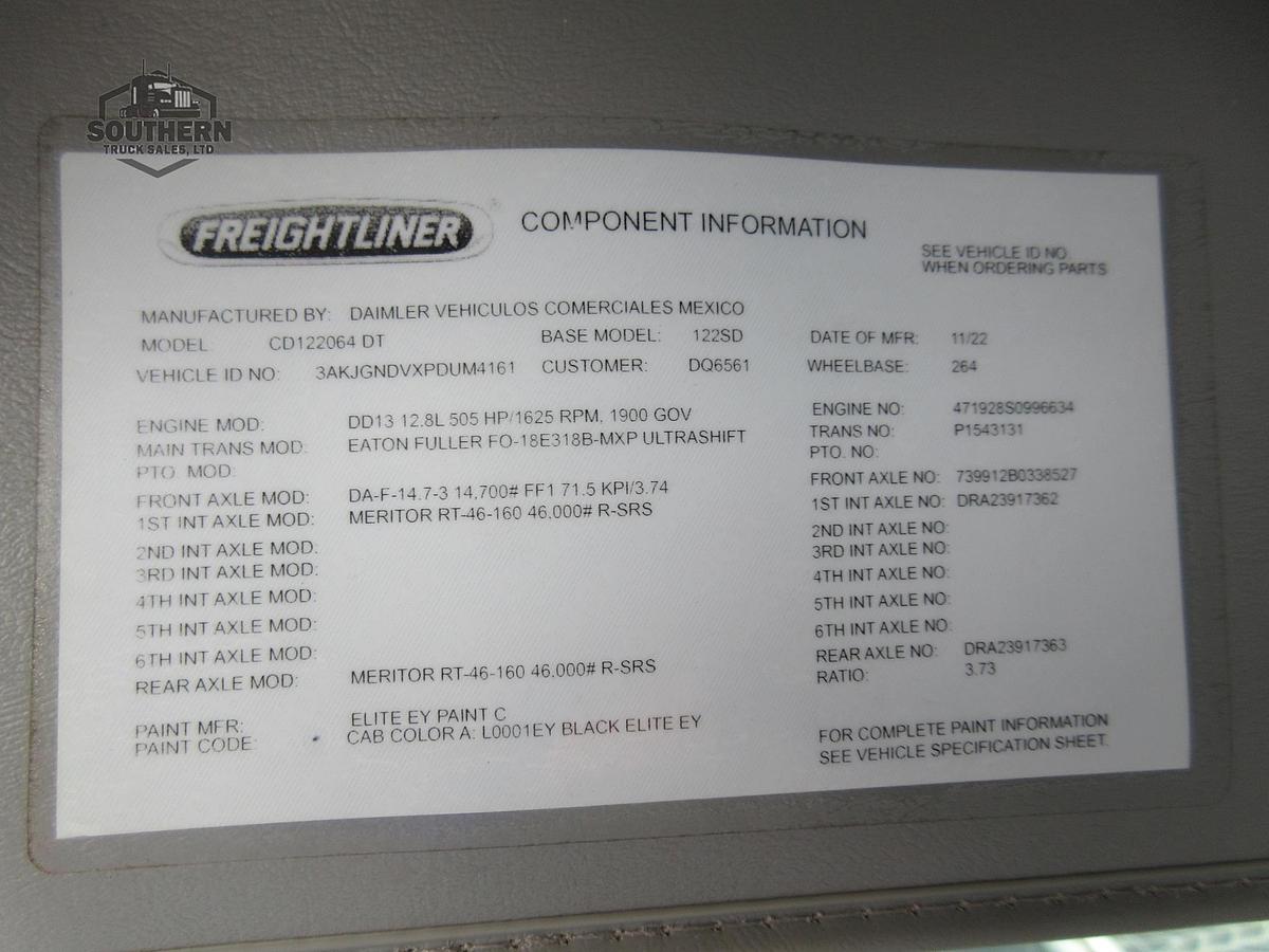 Used 2023 FREIGHTLINER CORONADO 122 SD