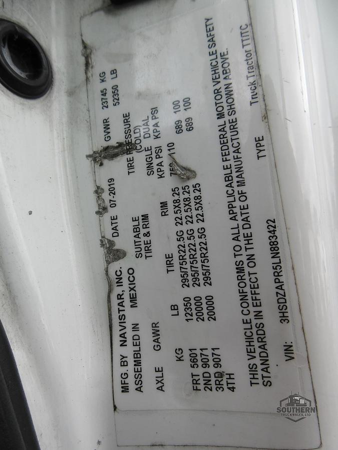 Used 2020 INTERNATIONAL LT