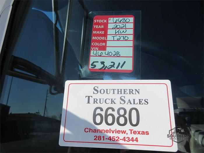 Used 2021 KENWORTH T270