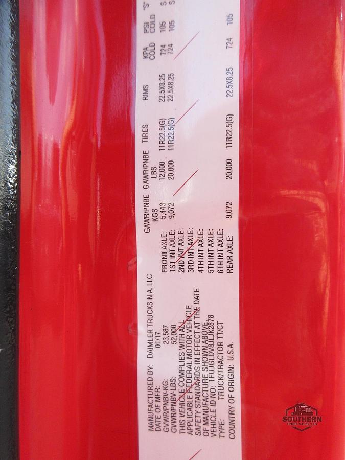 Used 2018 FREIGHTLINER CASCADIA 125