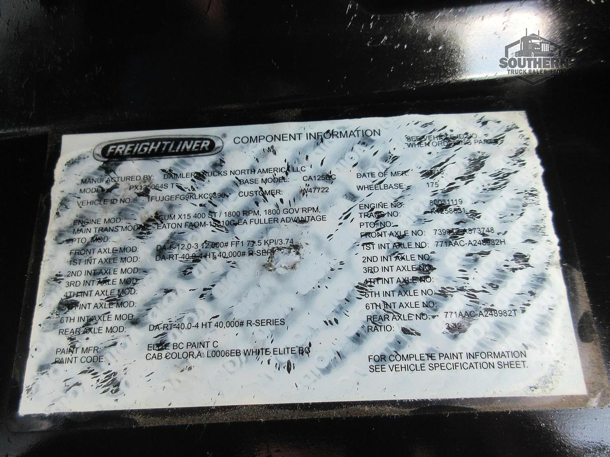 Used 2019 FREIGHTLINER CASCADIA 125