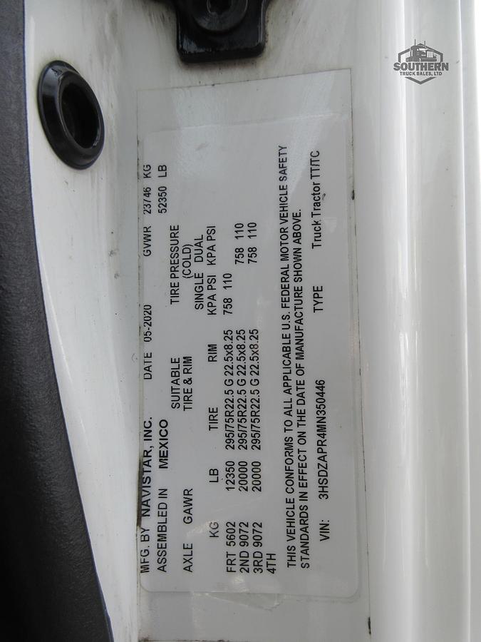 Used 2021 INTERNATIONAL LT