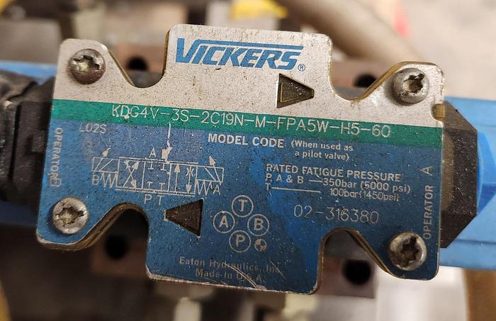 Used Siemens Hydrolic Power Pack Stainless Stee;