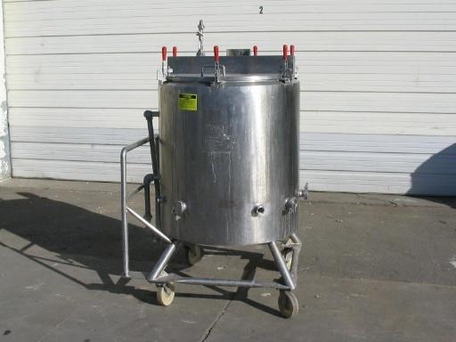 Used 80 GALLON PROCESSOR TANK.  DCI SERIAL 82-PH-28555-E