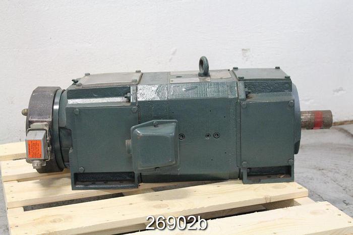 Used Allen Bradley Allen Bradley 5 Hp Dc Motor, 9.0 Amps Reconditioned With New Tachometer, 1750/2300 Rpm, 500 Volt, Sc2113 Atv Frame. #26902