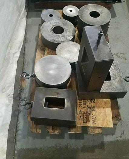 Used Steel Precision Ground Bolster Plates Spacers for Stamping Press Tooling