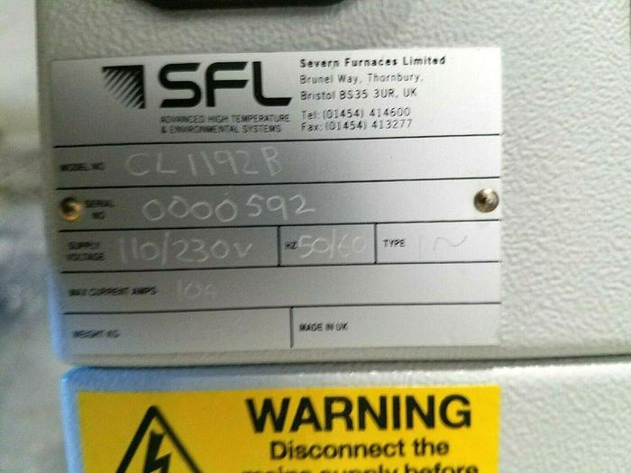 Used INSTRON SFL Severn Furnace Limited Thermal Controller Laser Process Control