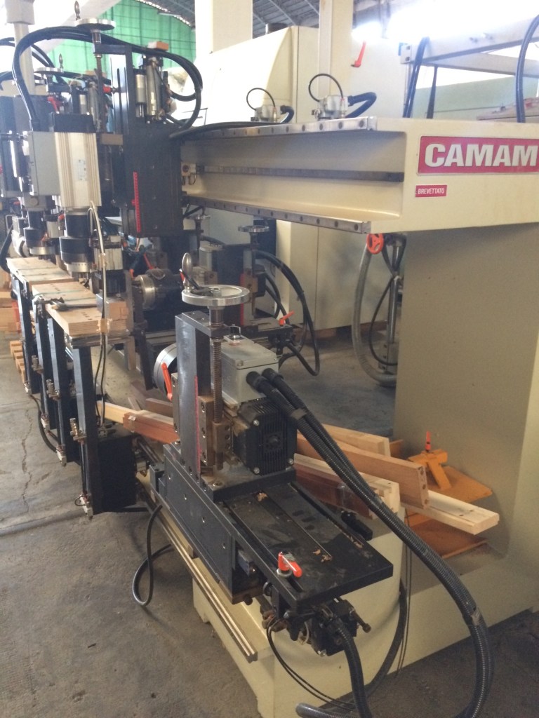Usato 2004 Foratrice Camam a testine mobili orizzontali, verticali e di testa