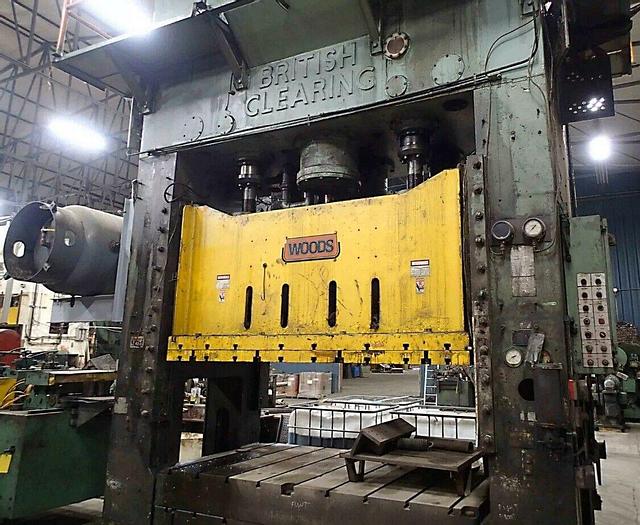 Used 660-Ton Clearing Straight Side Press Model S4-650-108-64