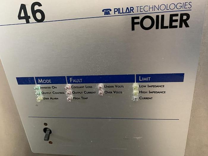 Used Sealer, Induction, Pillar Tech, Mdl Foiler 2210-R BB6364-10 #S743482