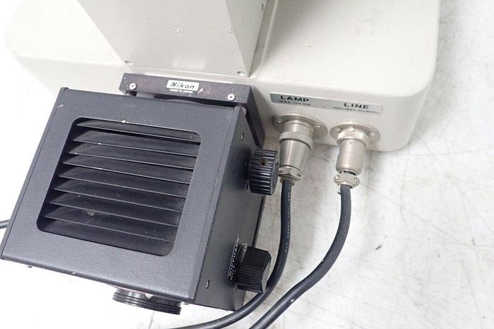Used Nikon Biophot Trinocular Microscope