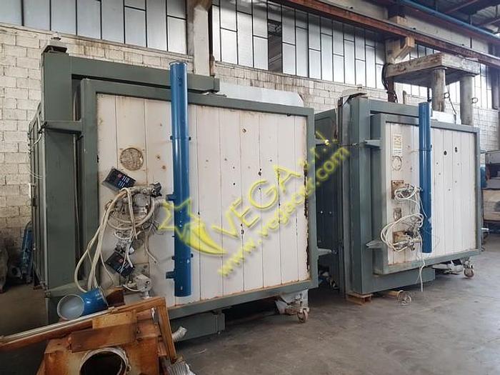Used Gas turbo kiln  FICOLA  mod. F6/14 for High Temperature