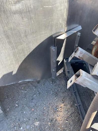 Used Stainless Steel Hopper Tank