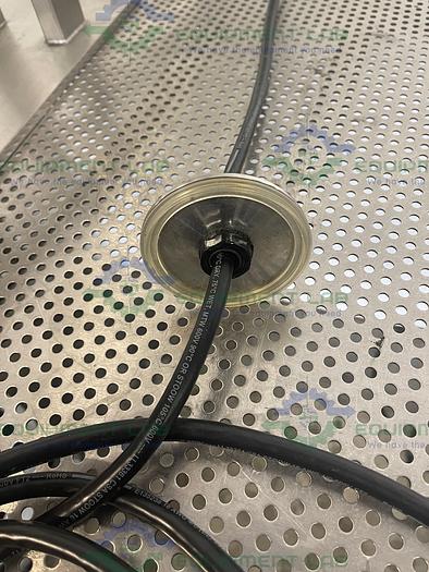 Used Schaefer Technologies CP-4200 Capsule Polisher w/ Baldor VSWDM3538 Motor