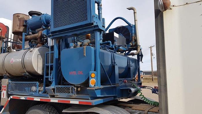 Used 1997 Peerless Hydra Frac Oilwell Cementing Blender Trailer