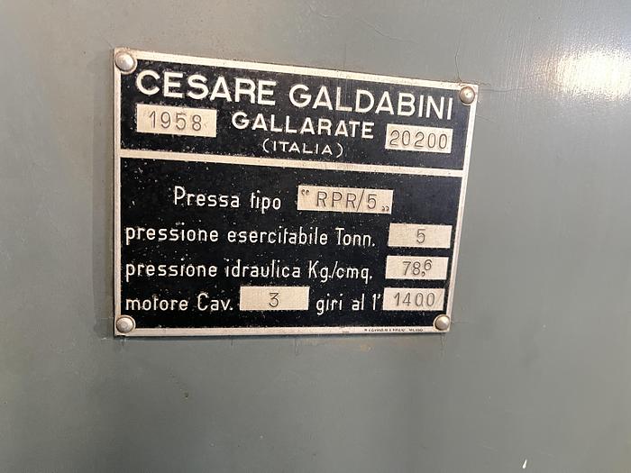 Buone 1958 GALDABINI RPR/5