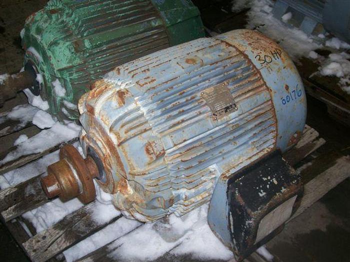 Used Westinghouse 30 HP Electric Motor
