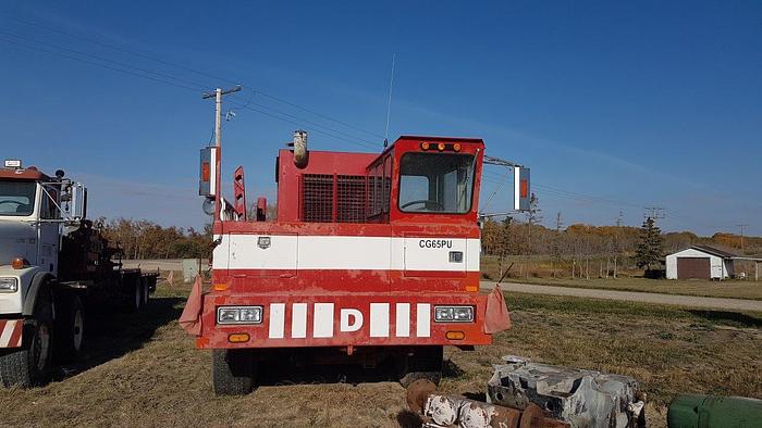 Used 1987 Pacific 4 Axle Carrier Style Oilfield Pump / Kill Truck