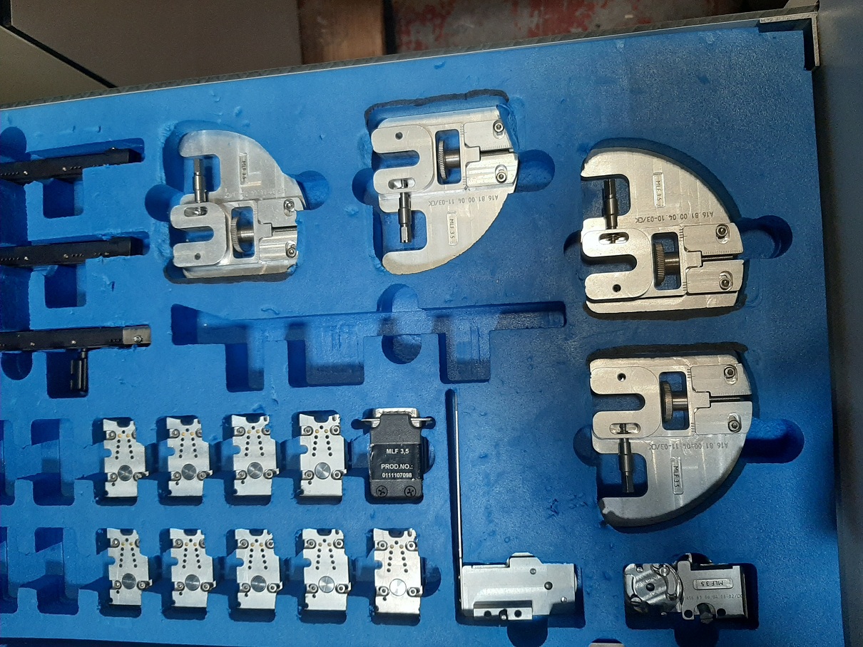 Used Multitest MT9928 QFN 3.5 x 3.5 Handler Kit