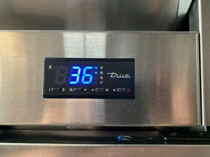 Used True T-49-HC Two-Door Commercial Refrigerator w/ Hydrocarbon refrigerant Ft 115V