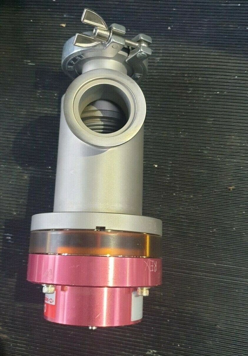 Used MKS INSTRUMENTS   99J1528 VACUUM ANGLE VALVE (rbd2.1b2)