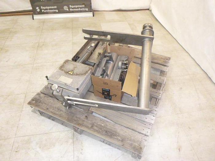 Used Wolfking Single Shaft Mixer w/Column Lift; Md#SSM