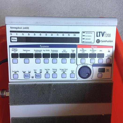 Used Carefusion Pulmonetc LTV 1000/1200 Ventilator / Beatmungsgerät