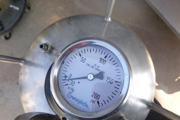 Used Tank, 10 Gallon, 304 S/st, 12" X 20", Vert, DT/DB #C744054