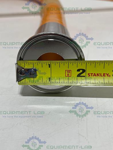 Used 72" Silicone Hose w/ 1" Sanitary Fitting 125 PSI at 20°C