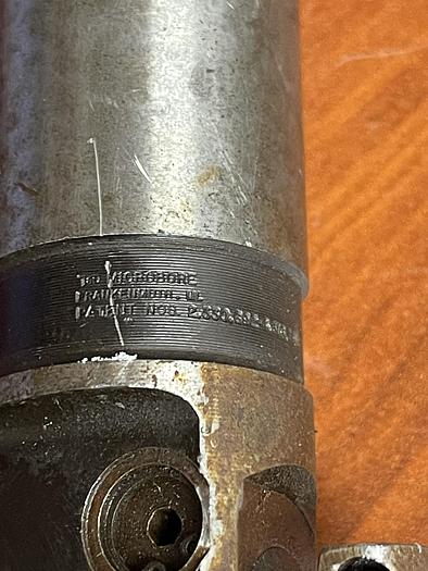 Used USED-TSD MICROBORE SS12GA-S172-080 ADJUSTABLE BORING HEAD / OVERALL LENGHT OF TOOL 6" / SHANK DIA. 1-1/4"