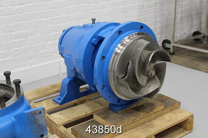 Used Goulds 3175 6x8x14 Pump, Stainless Steel Casing #43850