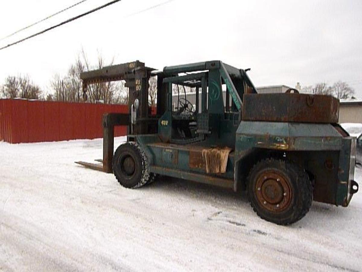 Used Bristal RS80 Forklift – Cummins Engine – Direct Lift Mast – Hydraulic Boom – Low Base Weight