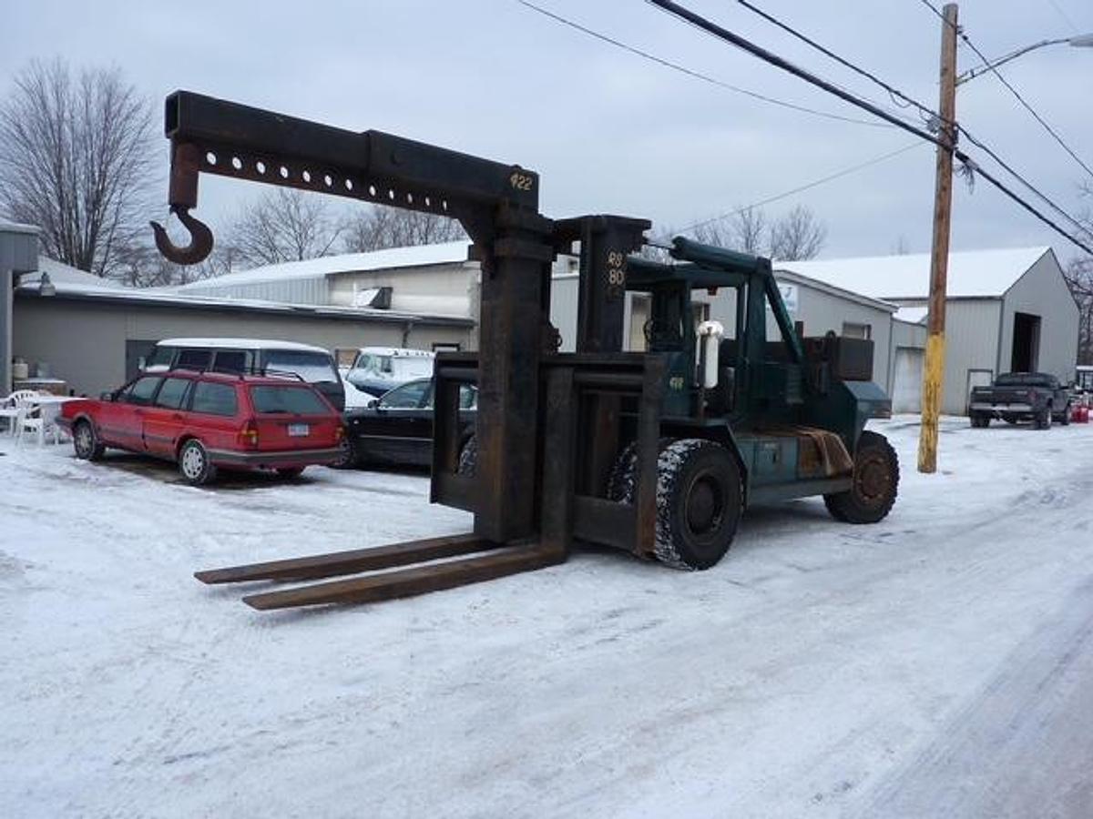 Used Bristal RS80 Forklift – Cummins Engine – Direct Lift Mast – Hydraulic Boom – Low Base Weight