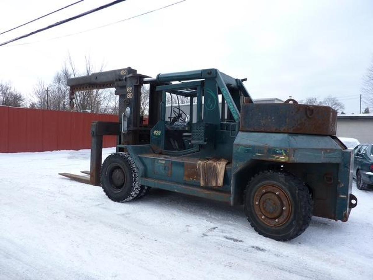 Used Bristal RS80 Forklift – Cummins Engine – Direct Lift Mast – Hydraulic Boom – Low Base Weight