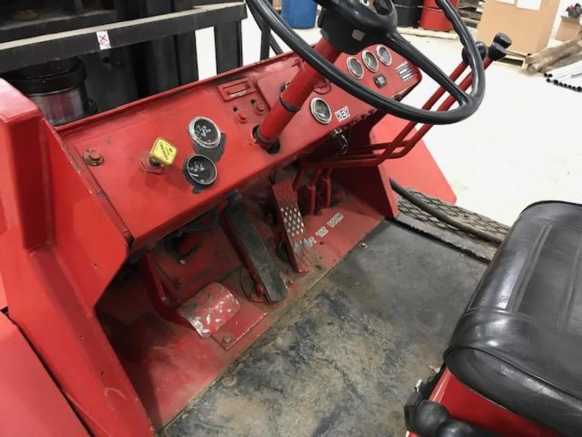 Used Bristal RS80 Forklift – 80,000 lb Capacity 24” Load Center – Diesel Engine – Automatic Transmission