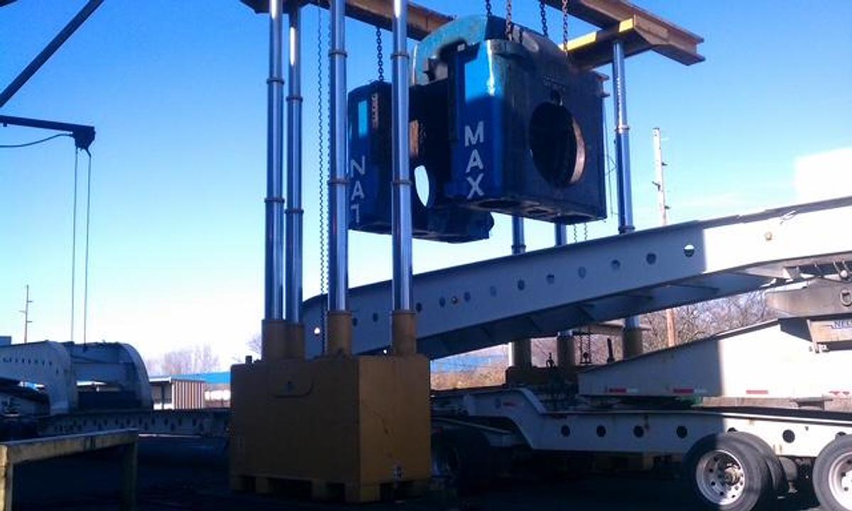 Used Riggers 690 Ton Gantry System – 33’6” Height – Electric Powered