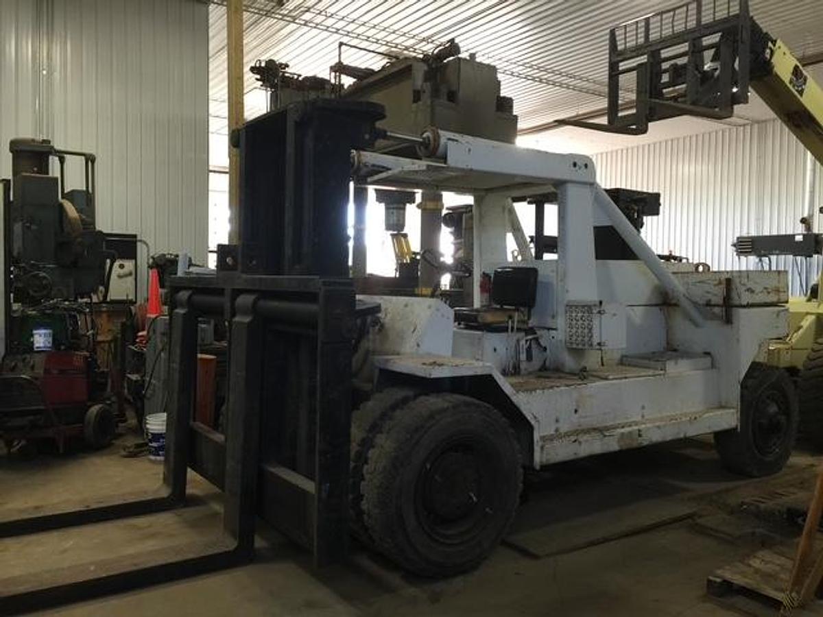 Used Bristal RS80 Forklift – Propane Engine – Direct Lift – Automatic Transmission – 8’ Forks – Hydraulic Boom